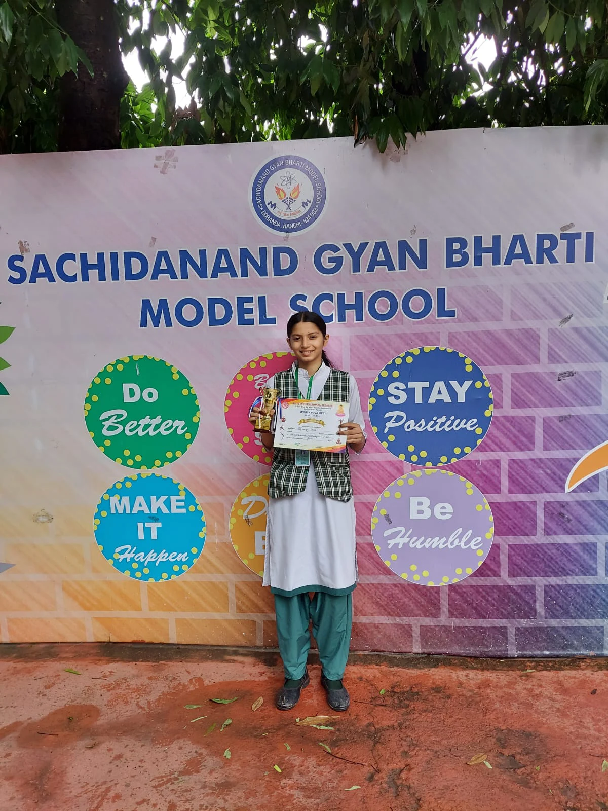 Winners of District Yoga Championship2